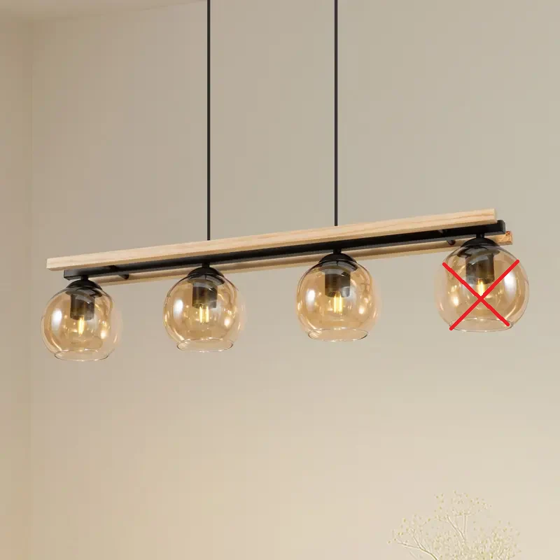 B-Ware Lindby Enrique Pendelleuchte Hängelampe Deckenlampe Lampe E27 SIEHE TEXT/FOTO629