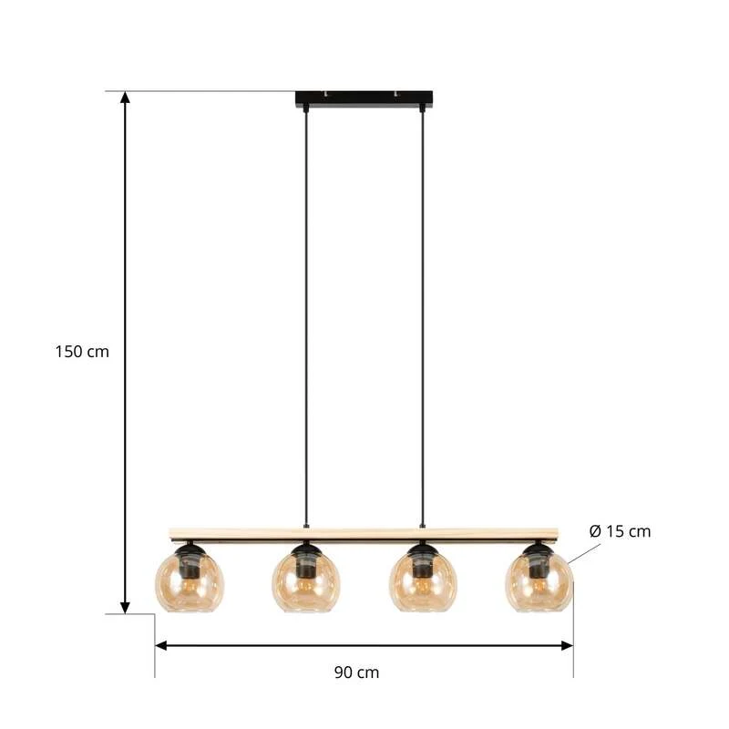 B-Ware Lindby Enrique Pendelleuchte Hängelampe Deckenlampe Lampe E27 SIEHE TEXT/FOTO629