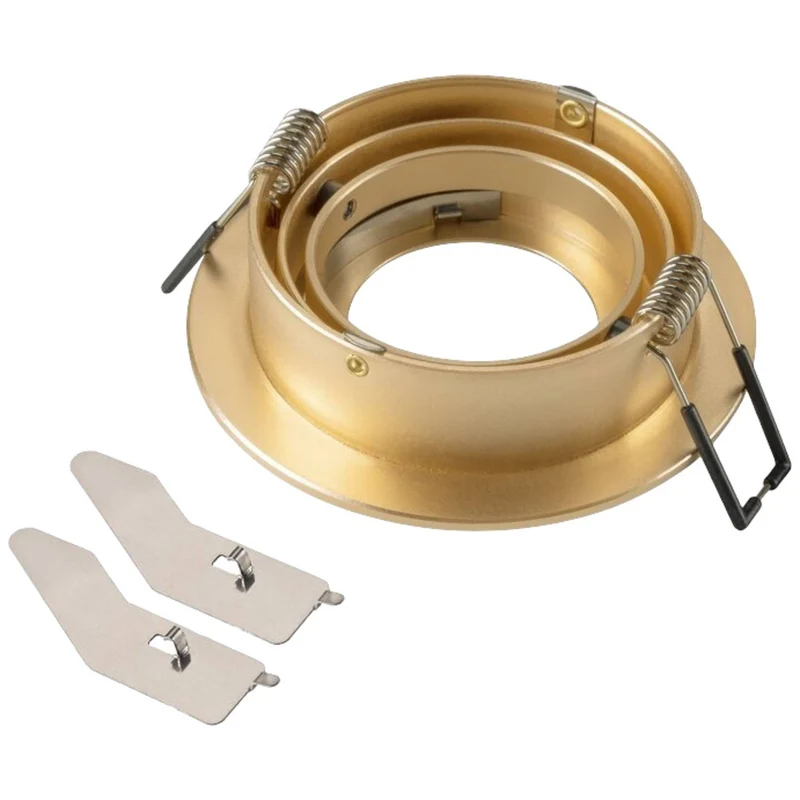 B-Ware SLV NEW TRIA 75 1007344 Rot-Gold Einbaustrahler Deckeneinbau Licht rund 8 STÜCK