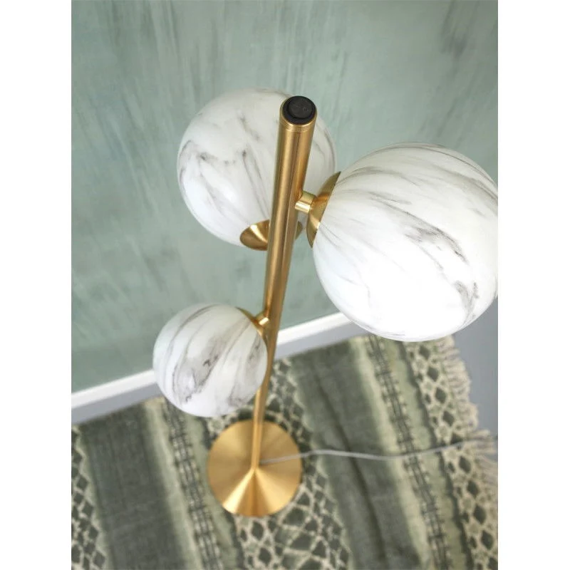 B-Ware IT'S ABOUT ROMI Carrara Stehlampe Stehleuchte Lampe 3-flg marmoriert