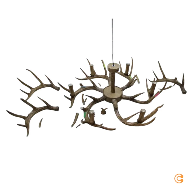 Lindby Fibi Hängeleuchte Pendelleuchte Deckenlampe Lampe Geweih SIEHE TEXT/FOTO