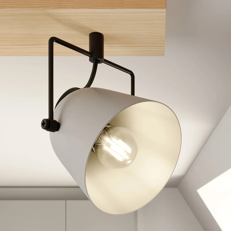 B-Ware Lindby Adalin Deckenlampe 3-fl. grau Deckenlicht Lampe Leuchte Deckenstrahler