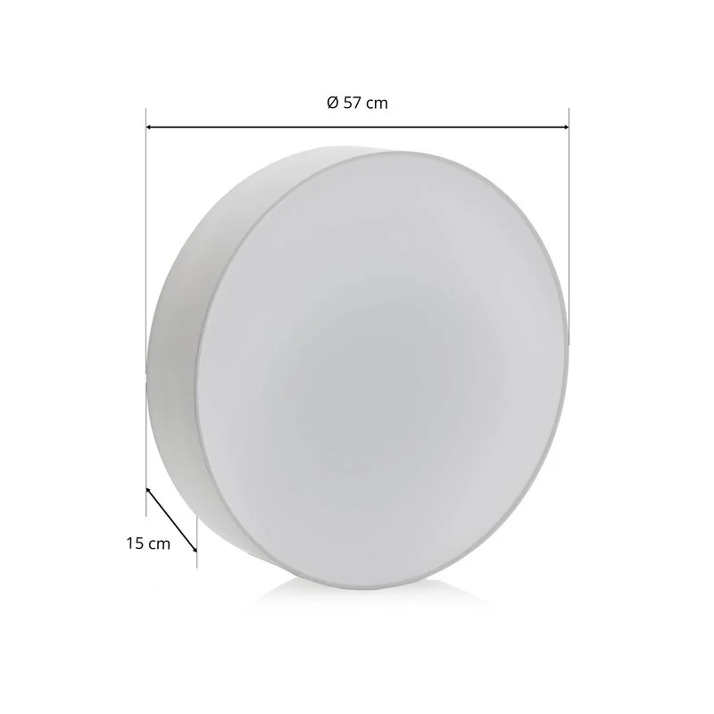 B-Ware EGLO Pasteri Textil Deckenlampe Deckenleuchte Stoffschirm weiß SIEHE TEXT/FOTO
