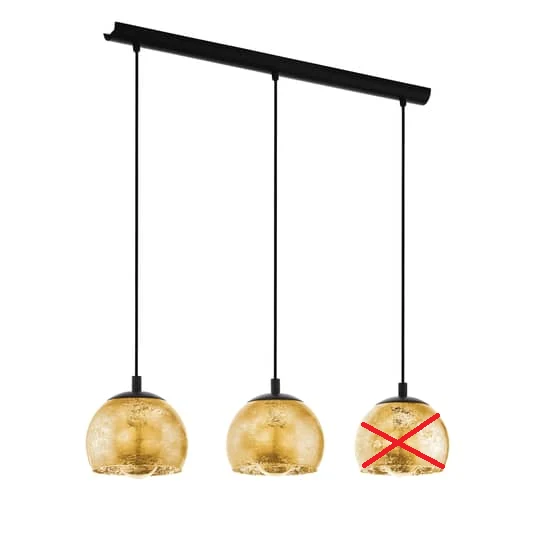 B-Ware EGLO Hängeleuchte Albaraccin Deckenlampe Pendelleuchte Leuchte SIEHE TEXT/FOTO