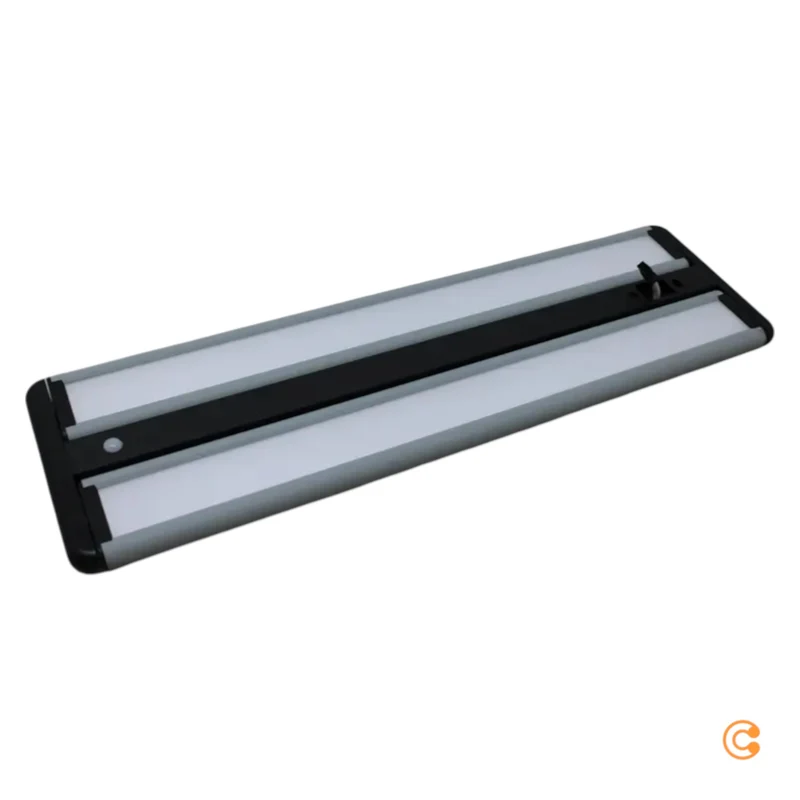 C-Ware Prios Stehleuchte Büro Stehlampe LED silber Aluminium Kunststoff Schalter Dimmer