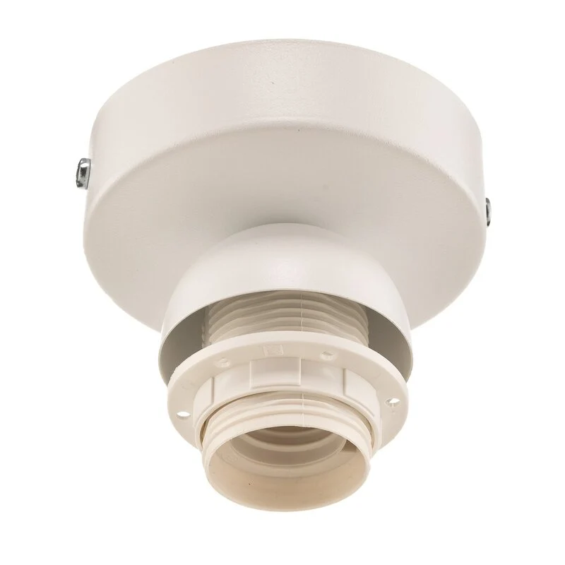 B-Ware Deckenleuchte Trio jute naturbraun weiß Ø 45 cm Deckenlampe Lampe Leuchte Licht