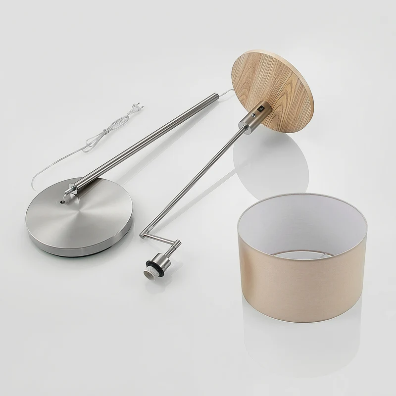 B-Ware Lindby Zinia Stehlampe Ablage USB Standleuchte Stehleuchte E27 SIEHE TEXT/F412