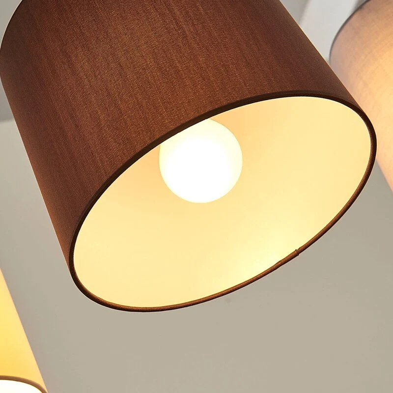 B-Ware Lindby Textilhängeleuchte Hermina Pendelleuchte Deckenlampe SIEHE TEXT/FOTO
