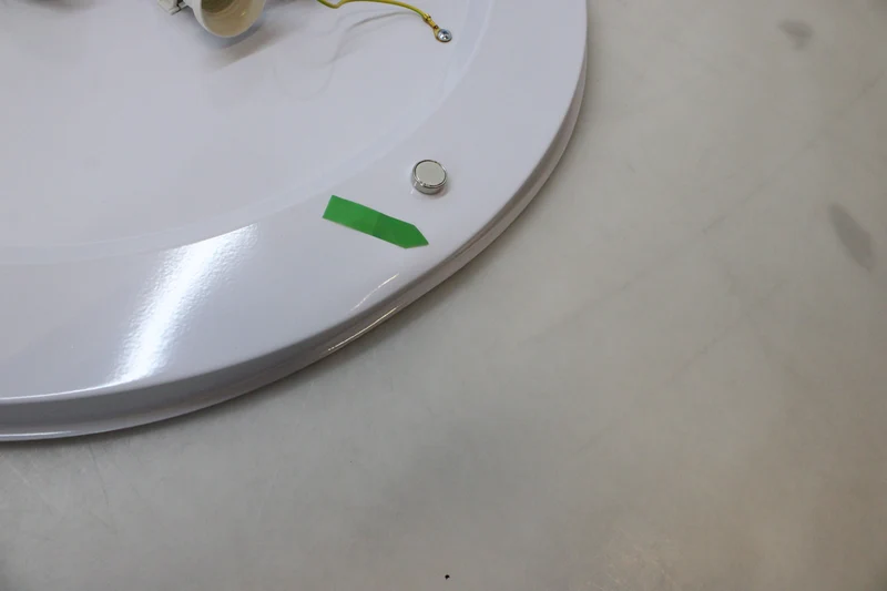 TK Lighting Deckenleuchte Rondo LED Deckenlampe grau Ø 80cm SIEHE TEXT/FOTO