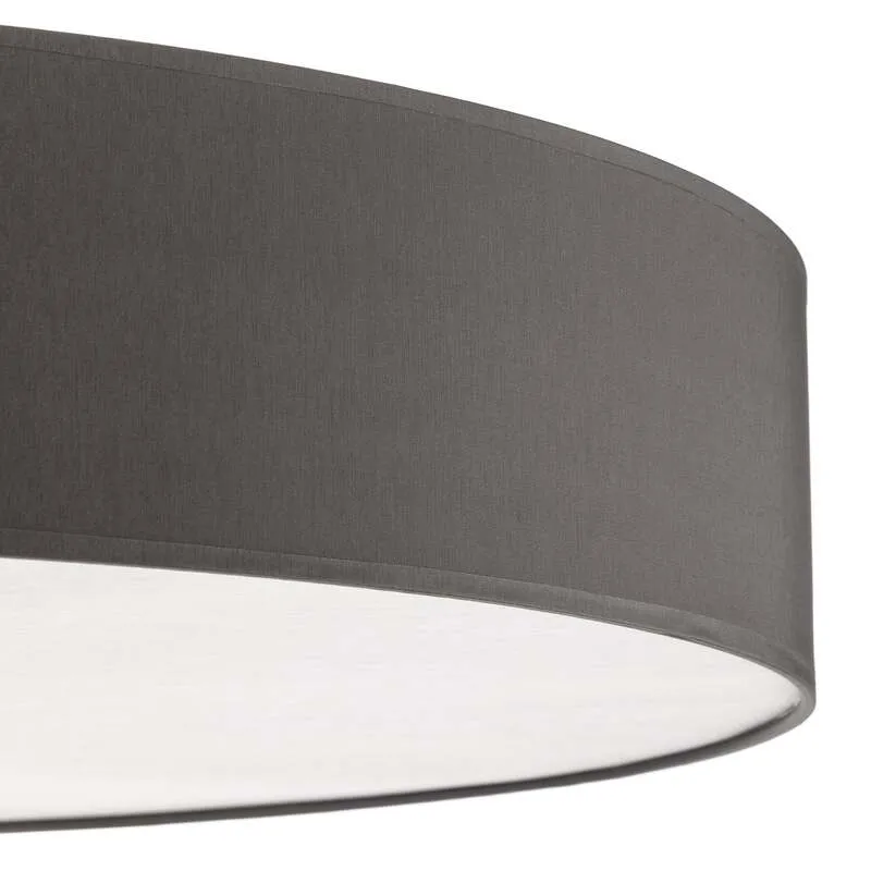 TK Lighting Deckenleuchte Rondo LED Deckenlampe grau Ø 80cm SIEHE TEXT/FOTO