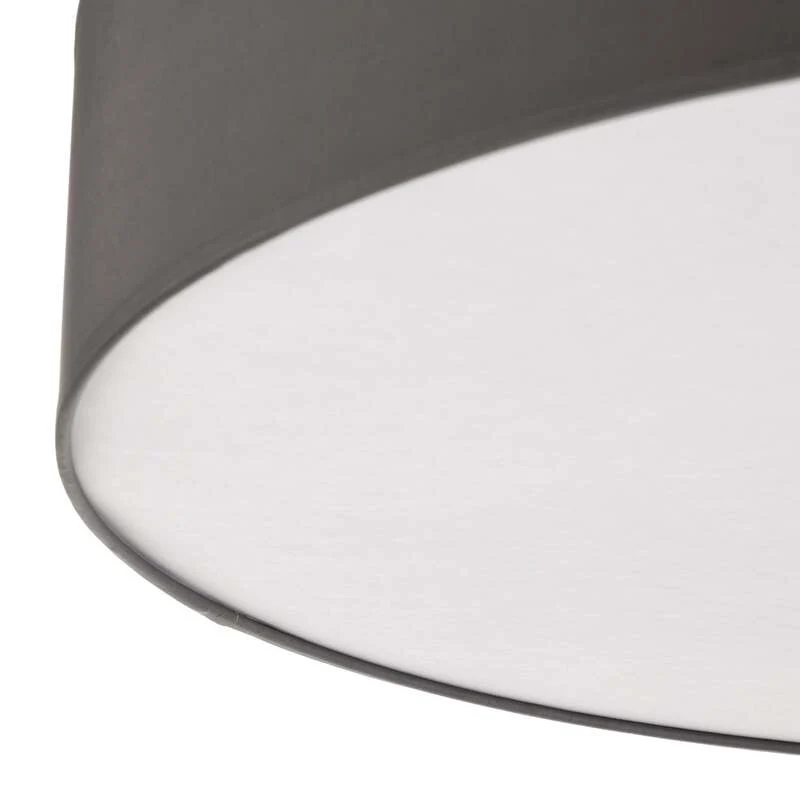 TK Lighting Deckenleuchte Rondo LED Deckenlampe grau Ø 80cm SIEHE TEXT/FOTO