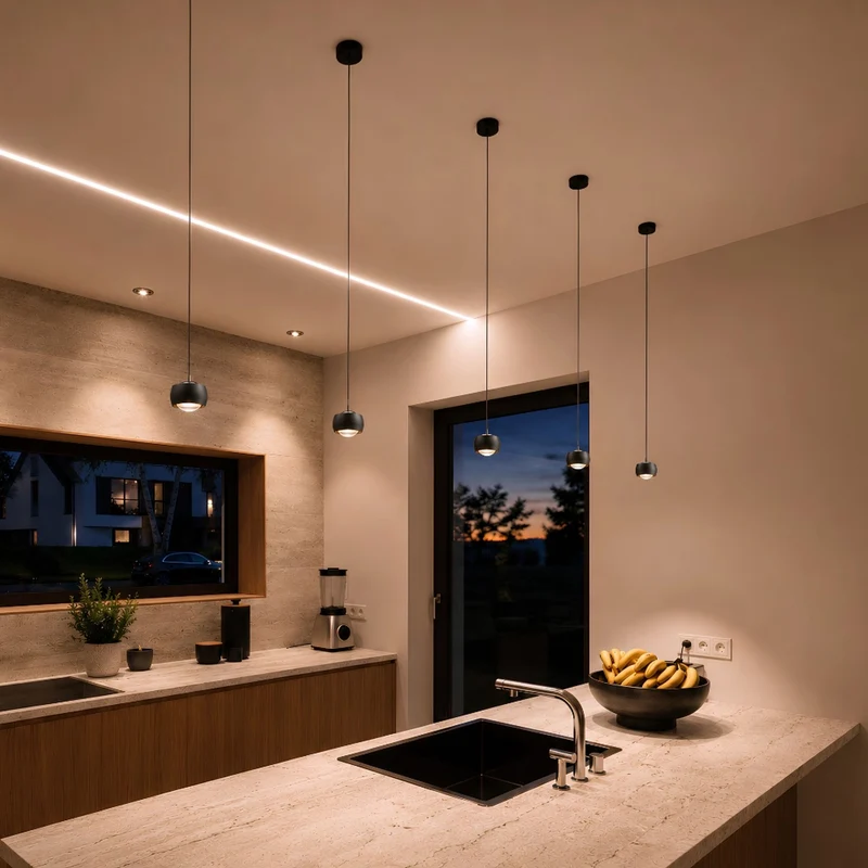 s.luce Beam LED Hängeleuchte Ø 8cm