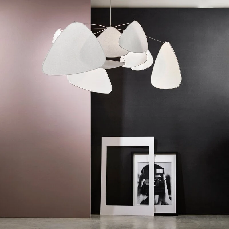 MARKET SET Screen XL Pendelleuchte Hängelampe Lampe E27 weiß SIEHE TEXT/FOTO