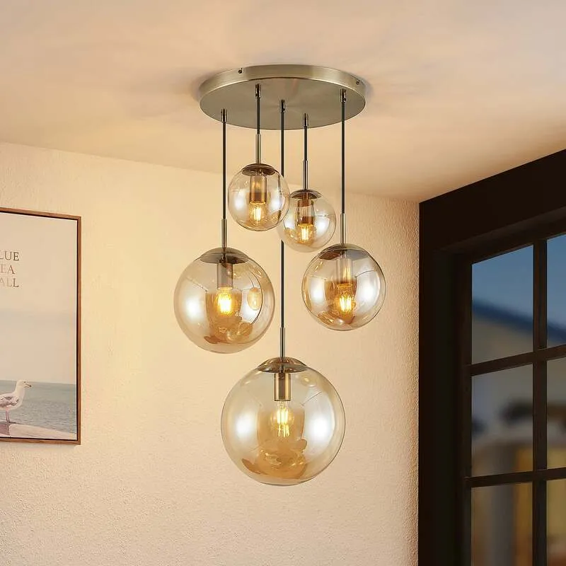 B-Ware Lindby Teeja Hängeleuchte Deckenlampe Pendelleuchte Leuchte LED SIEHE TEXT/FOTO