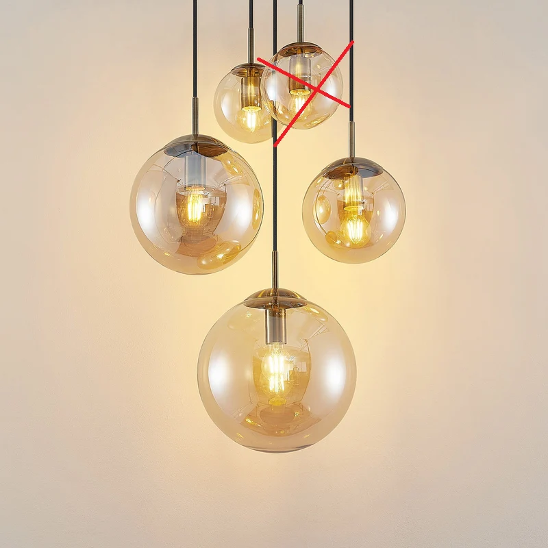 B-Ware Lindby Teeja Hängeleuchte Deckenlampe Pendelleuchte Leuchte LED SIEHE TEXT/FOTO