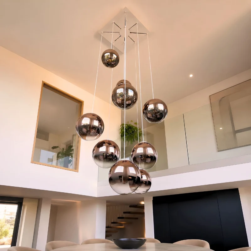 s.luce Modular 80 XL Mehrfach Hängeleuchten-Baldachin