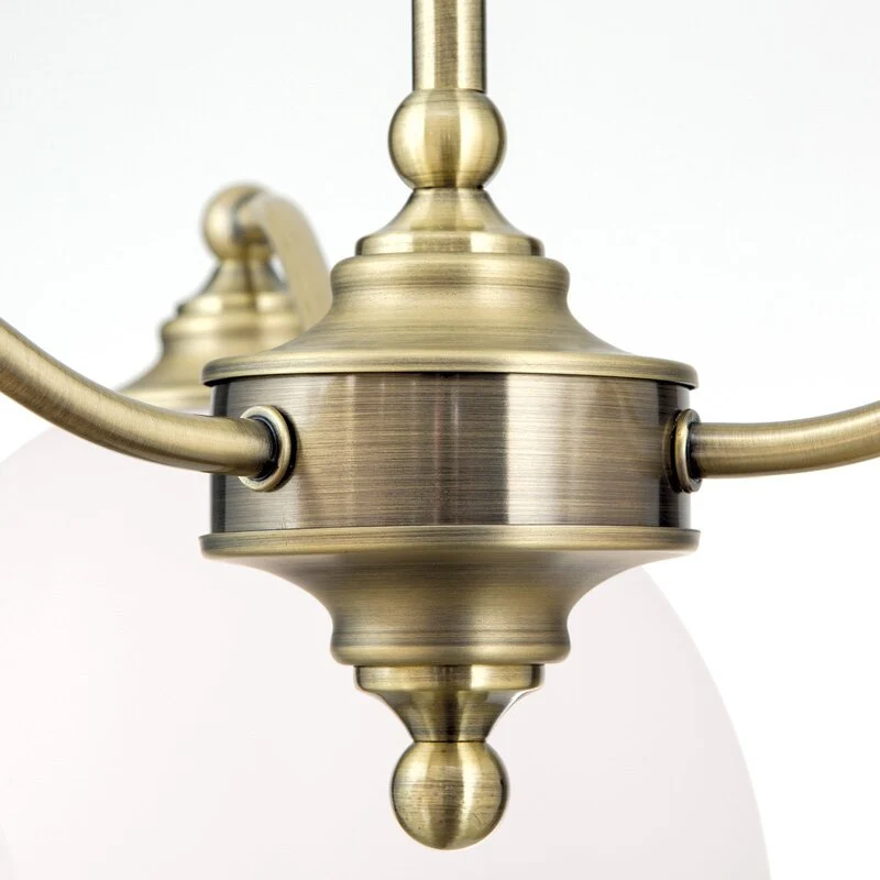 B-Ware Hängeleuchte Old Lamp mit Kettenabhängung 3-flg. Hängelampe Lampe Leuchte Spot