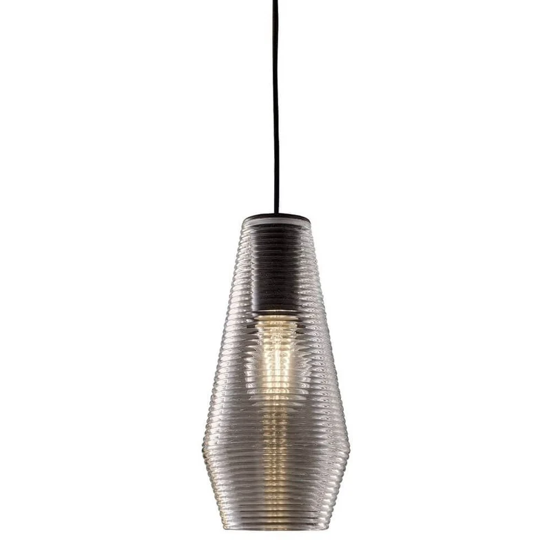 Panzeri Olivia Pendellampe mit geripptem Glas