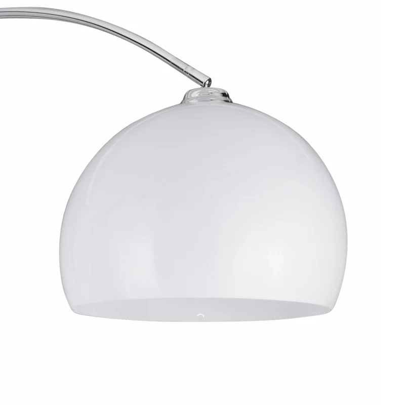 B-Ware Arcos Bogenleuchte Stehlampe Wohnzimmer Bogenleuchte Silber SIEHE TEXT/FOTO