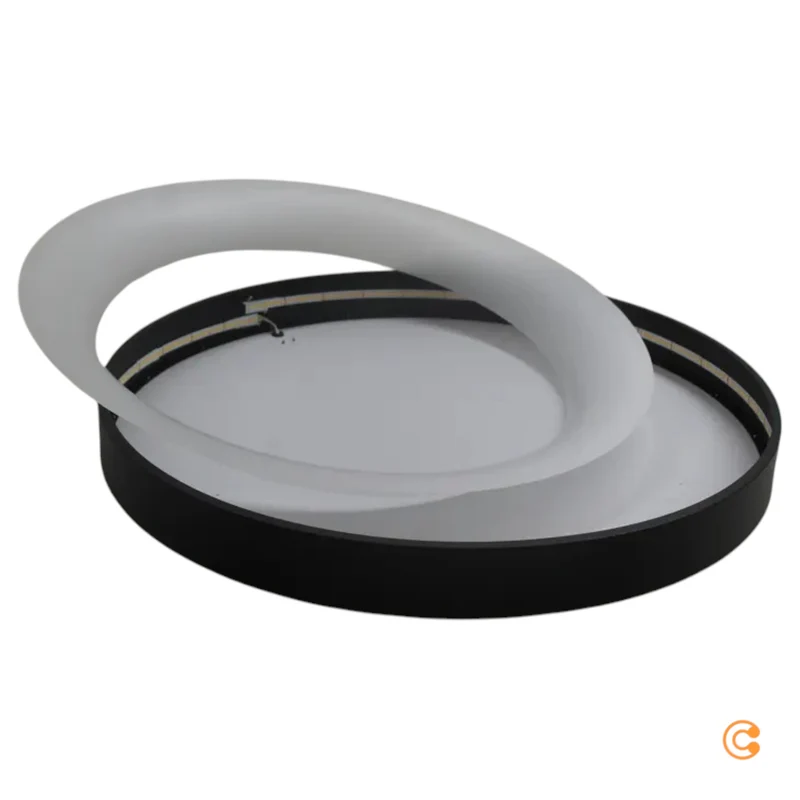LED Deckenleuchte Deckenlampe Niseko II CCT Fernbedienung App Steuerung schw241