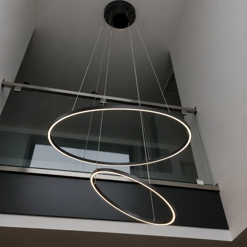 s.luce LED Ring Pendellampe Ø 100cm