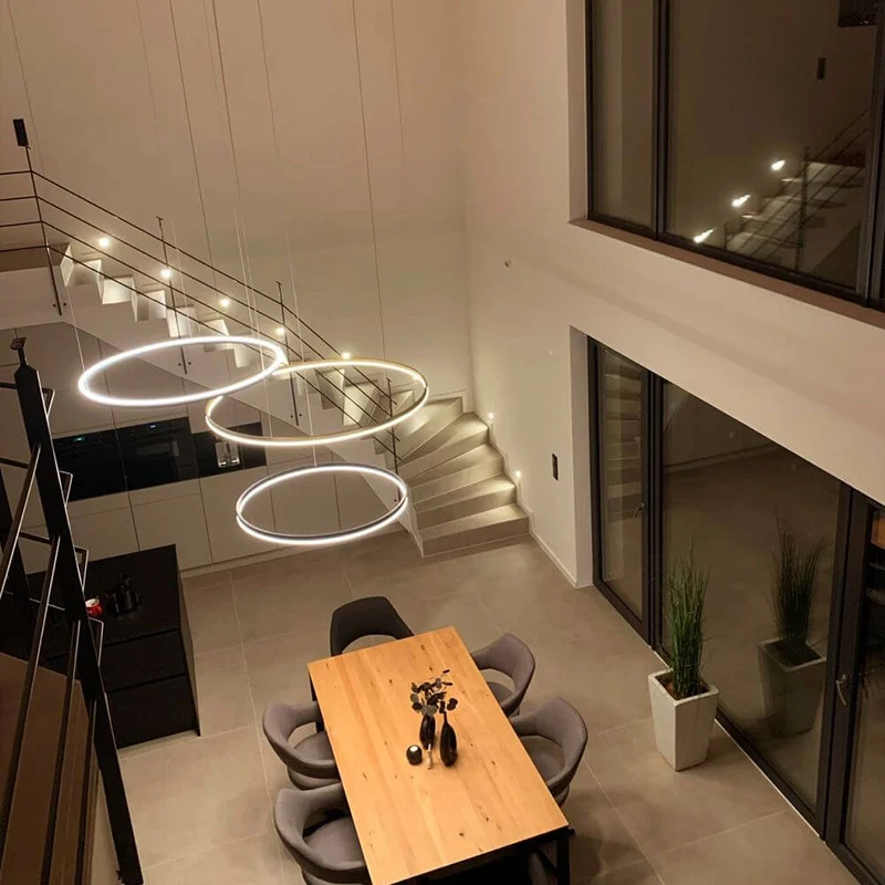 s.luce LED Ring Pendellampe Ø 100cm