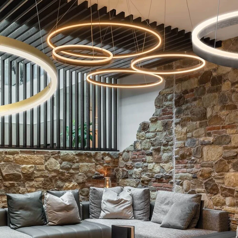 s.luce LED Ring Pendelleuchte Ø 40cm