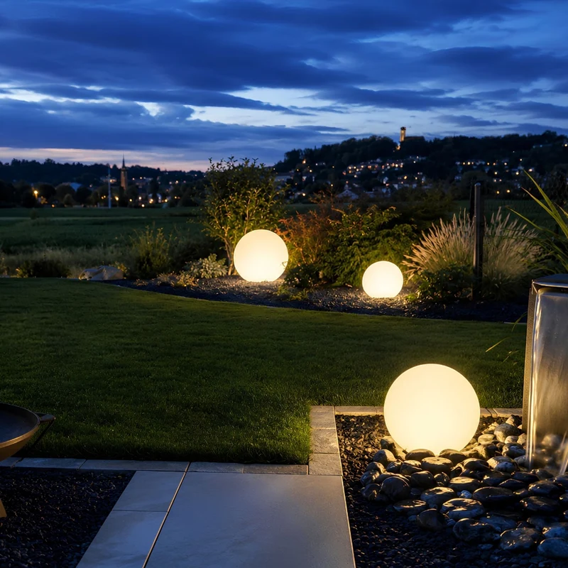 s.luce Globe Set Garten Kugelleuchten