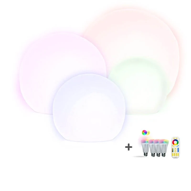 s.luce Globe Set Garten Kugelleuchten
