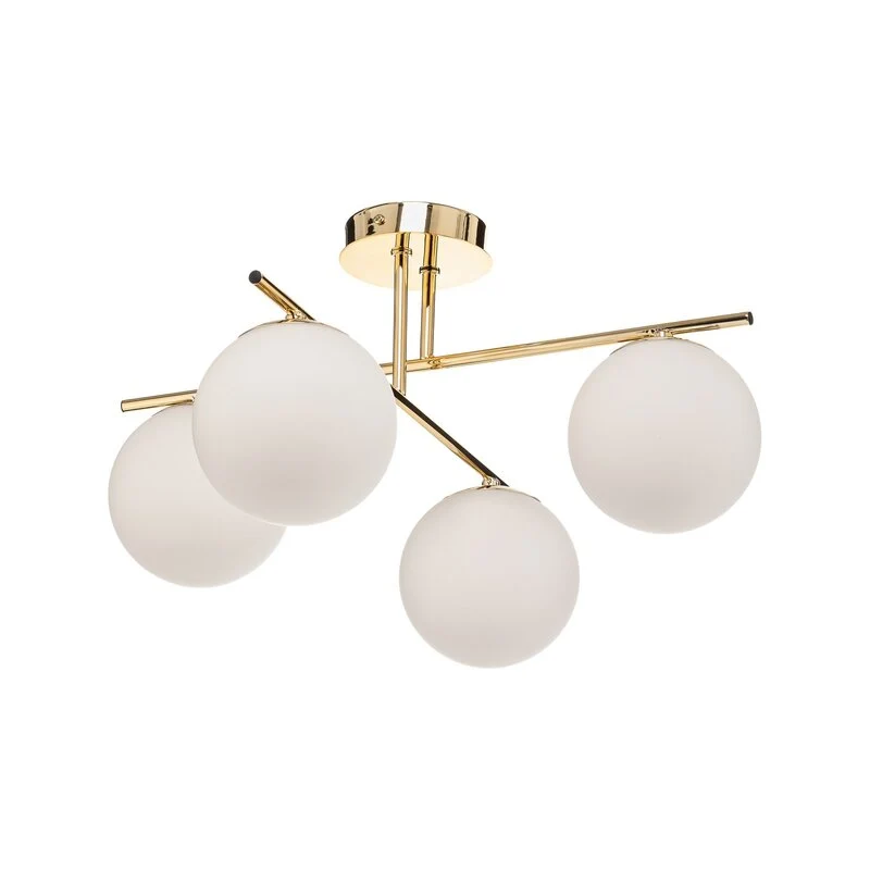 B-Ware Domiluce Aurora Deckenleuchte Lampe gold Glas E14 50cm dimmbar SIEHE TEXT/F391