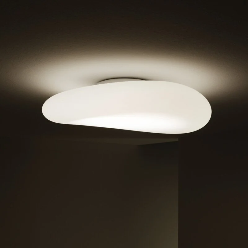 B-Ware Stilnovo Deckenleuchte Lampe LED Mr Magoo Weiß Beleuchtung Designer Italy