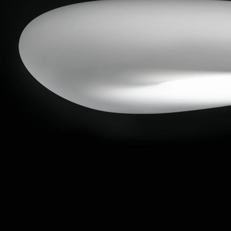 B-Ware Stilnovo Deckenleuchte Lampe LED Mr Magoo Weiß Beleuchtung Designer Italy
