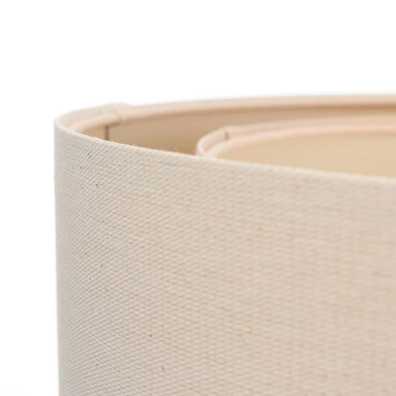 B-Ware Maco Design Hängelampe Boho creme beige Leinen Jute Ø50cm H20cm SIEHE TEXT/FOTO