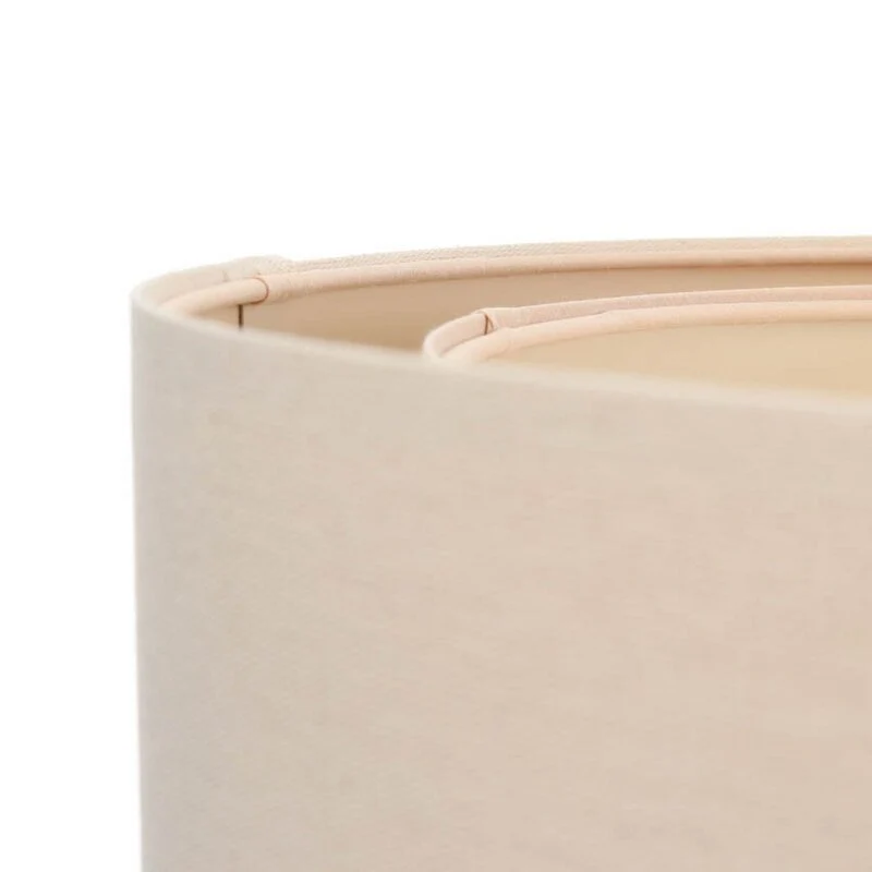 B-Ware Maco Design Hängelampe Boho creme beige Leinen Jute Ø50cm H20cm SIEHE TEXT/FOTO