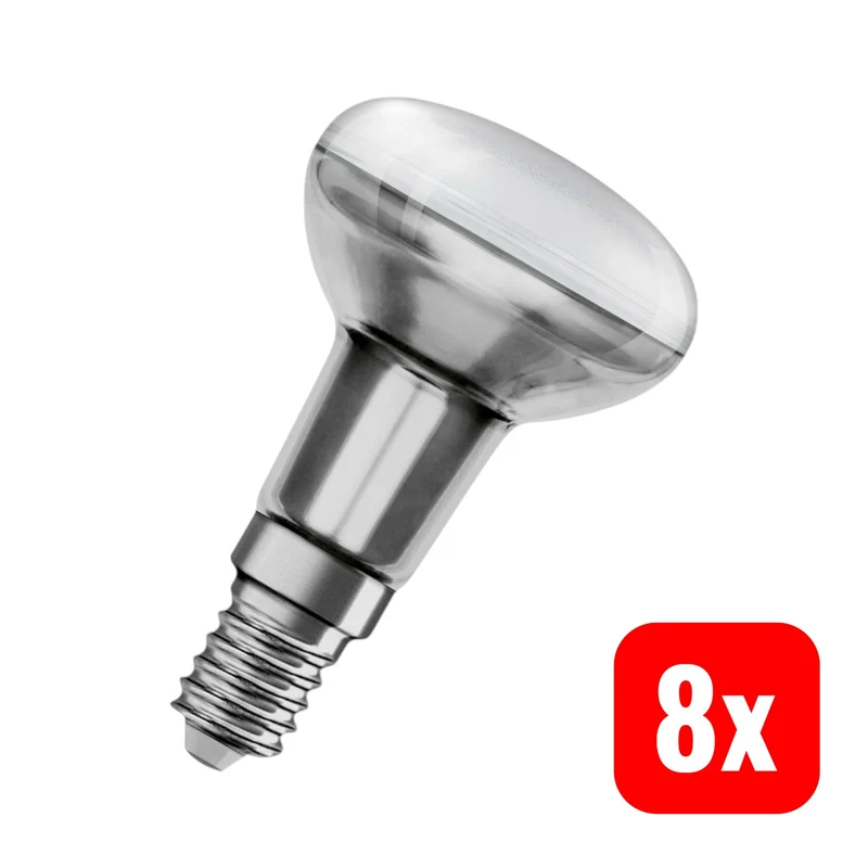 B-Ware OSRAM HOMELIGHTING 4058075125926 LED EEK F (A - G) E14 Reflektor 2.6W 8 STÜCK