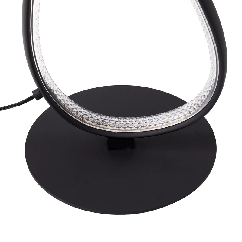 B-Ware Lucande Stehleuchte Standlampe LED Rodado schwarz Beleuchtungskunst Aluminium739