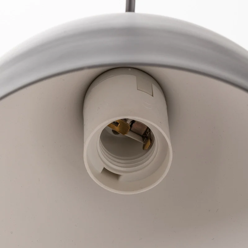 B-Ware Luminex Hängeleuchte Pendelleuchte Nanu Deckenlampe vierflammig schwarz lang