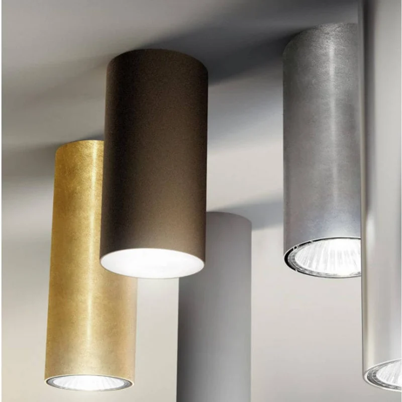 Panzeri One LED-Deckenleuchte 2700K Schwarz