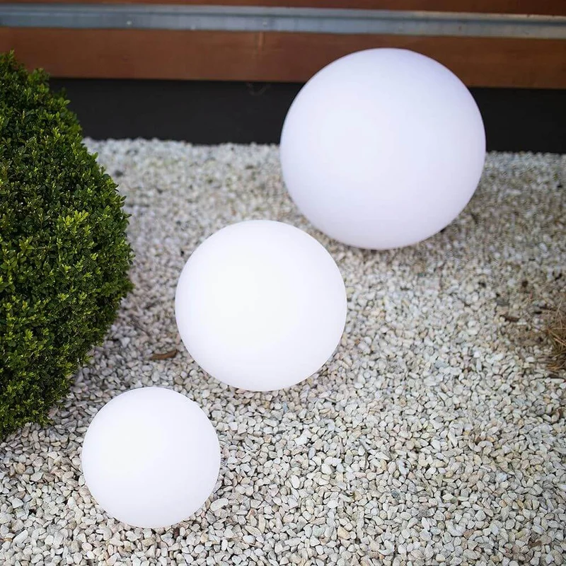 Akku LED-Kugellampe Globe 50cm mit App-Steuerung