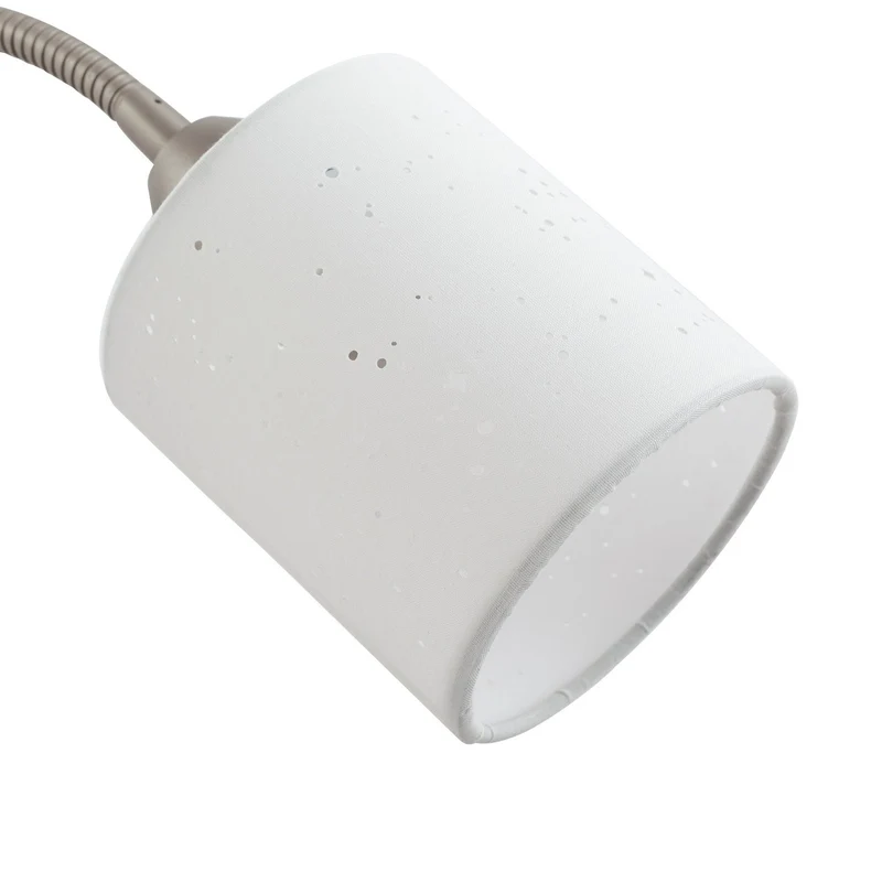 B-Ware Lindby Stehleuchte Standlampe Leselampe weiß Textil 170cm Leselicht Lampe Spot