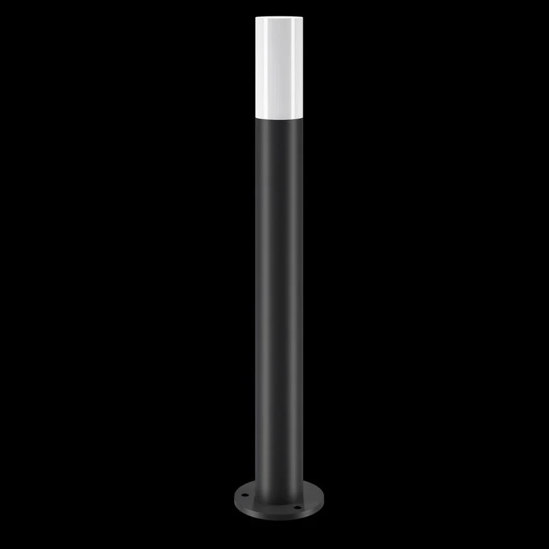 B-Ware Maytoni Willis Wegeleuchte Lampe Außenleuchte schwarz wetterfest Garten 80 cm