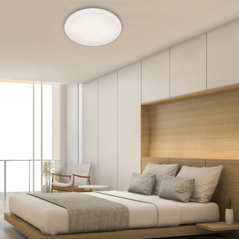B-Ware Deckenleuchte Lampe Briloner LED Style Fernbedienung weiß Metall Kunststoff