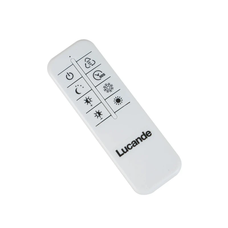 B-Ware Lucande LED Hängeleuchte Pendel Daelor Fernbedienung Holz CCT SIEHE TEXT/FOTO407