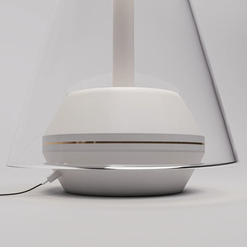B-Ware Prandina Tischleuchte Tischlampe LED Shuttle Akku tragbar dimmbar IP44 USB w841