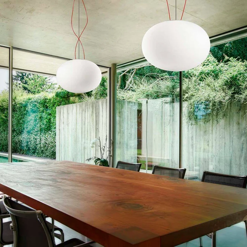 Panzeri Gilbert Glas Pendelleuchte