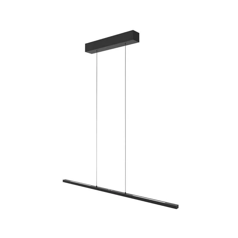 B-Ware Steinhauer LED Pendelleuchte Hängelampe Bande CCT Dimmer schwarz 120 cm451
