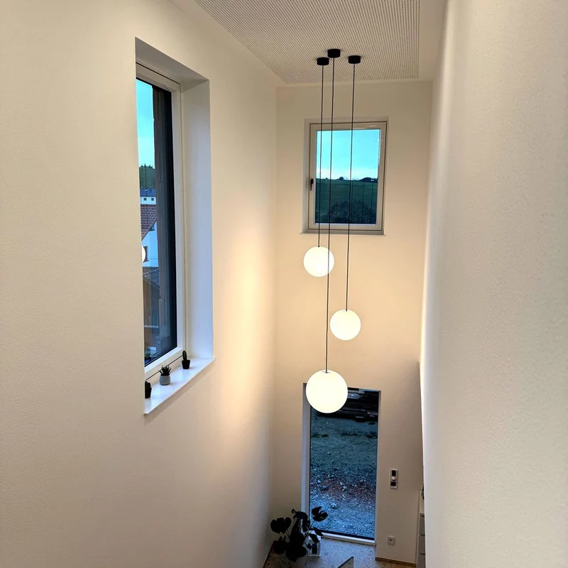 s.luce Orb Glaskugel Hängeleuchte