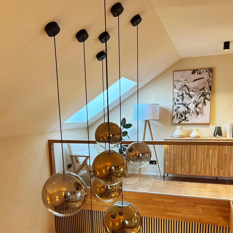 s.luce Orb Glaskugel Hängeleuchte