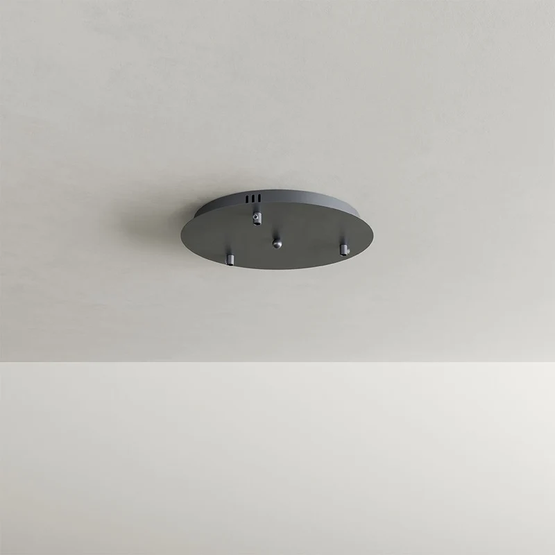 s.luce Modular Hängeleuchten-Baldachin 3-flammig oder 5-flammig