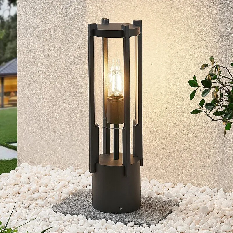 B-Ware Lucande Brienne Sockelleuchte Gartenleuchte Wegeleuchte Wegelicht Wegelampe E27